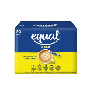 Equal Gold อิควล โกลด์ ผลิตภัณฑ์ให้ความหวานแทนน้ำตาล 0 แคลอรี น้ำตาลทางเลือกสำหรับชงเครื่องดื่มและอบขนม เหมาะสำหรับผู้ที