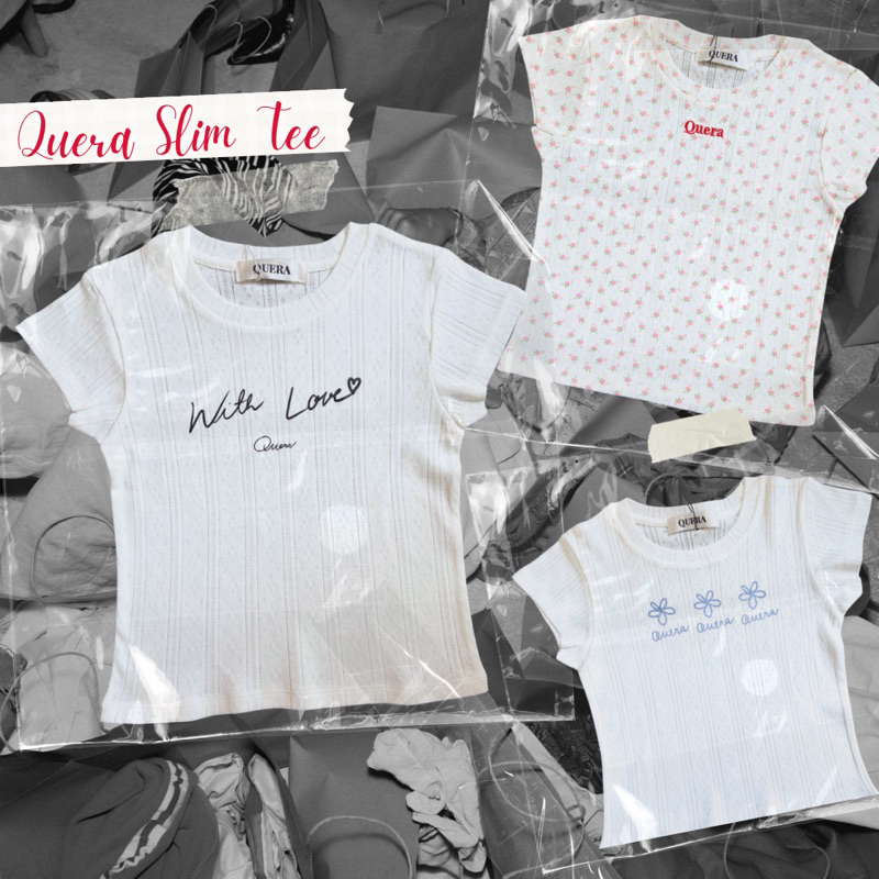 QUERA  l  Slim Tee  l  สลิมที
