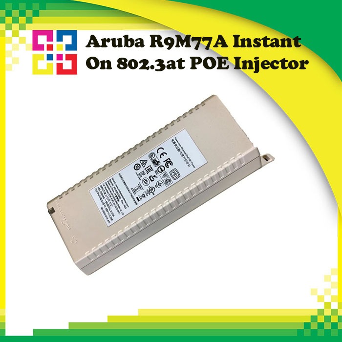 Aruba R9M77A Instant On 802.3at POE Injector (ไม่รวมสายไฟ AC)