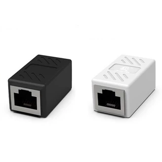 ตัวต่อแลน,อุปกรณ์เพิ่มความยาวสายแลน RJ-45 (เมีย-เมีย) CAT5 คุณภาพอย่างดี (สินค้ามีพร้อมส่ง)