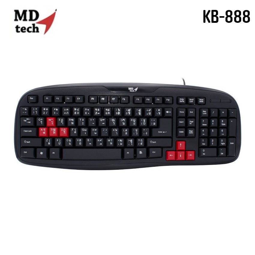 MD-TECH KB-888 MDTECH 103KEY Keyboard USB