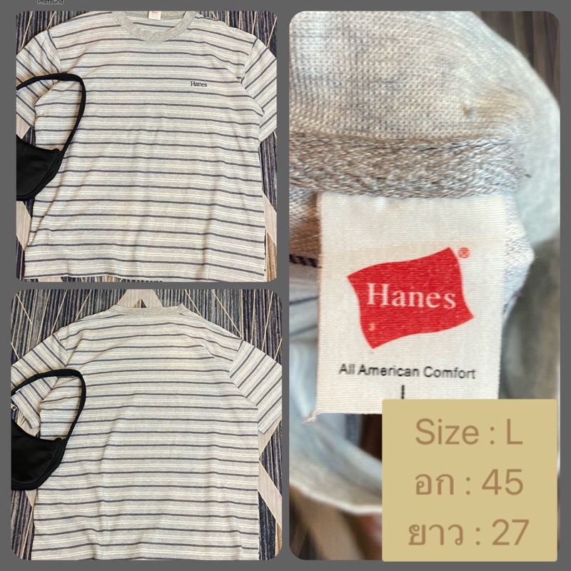 เสื้อยืดมือสอง | ป้ายHanes