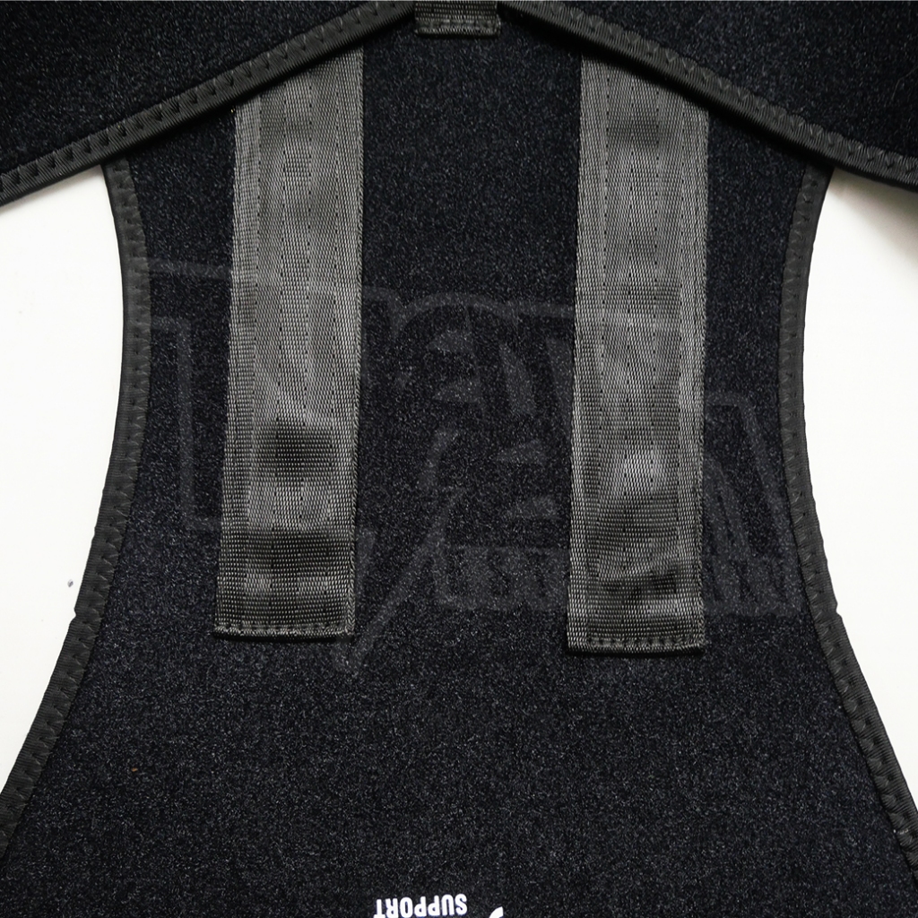 เข็มขัดพยุงหลัง บล็อกหลัง 2 แกนใหญ่ แบบเต็มตัว แก้ปวดหลัง ยกของหนัก ดัดหลังตรง ระบายอากาศ (รุ่น JB3) - รูปที่ 4