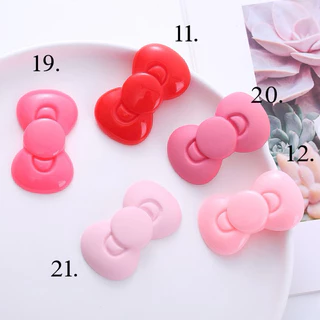 พร้อมส่ง🇹🇭 ราคา/ชิ้น B017 กิ๊บติดผม โบว์ติดผม กุหลาบสีชมพู ที่ติดผม ที่หนีบผม เครื่องประดับผม