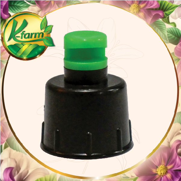 ( 50 อัน ) หัวฉีดด้านเดียว 90 องศา รูน้ำ 4 มิล สีเขียว หัวมือบิดได้ เกลียวใน ขนาด 4 หุน สปริงเกอร์ ระบบน้ำ รดน้ำต้นไม้ - รูปที่ 2