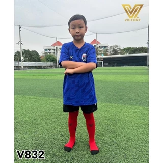 ถุงเท้าฟุตบอล เด็ก ยาวถึงหัวเข่า Victory Junior Calf Cramp Socks / 9 สี