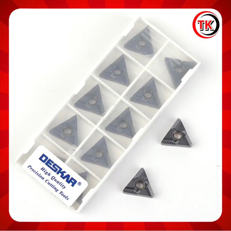 เม็ดมีด INSERTS TNMG160404R-VF TNMG160404L-VF LF6008 รูปที่ 5