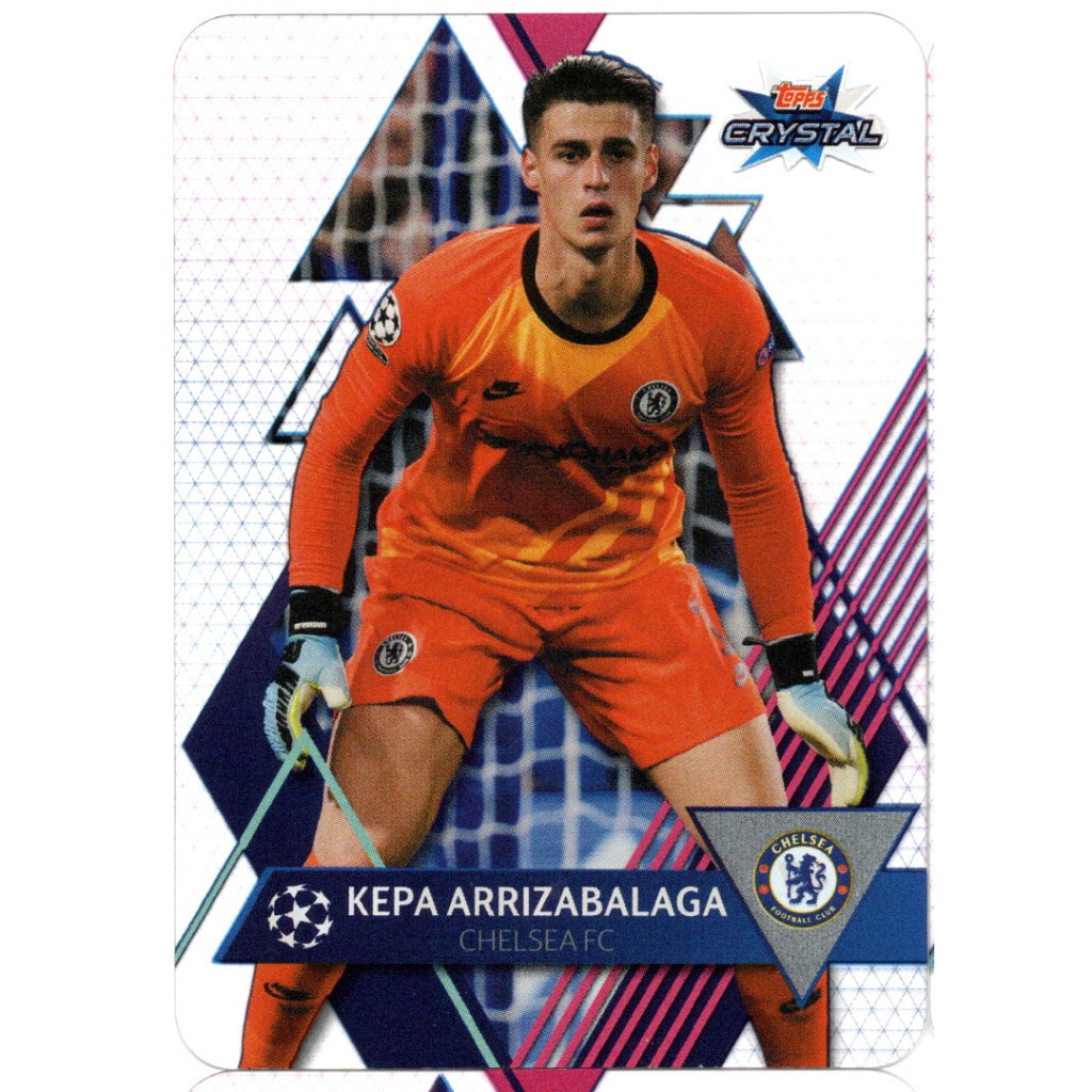 Kepa Arrizabalaga Chelsea 2019 Topps Crystal UCL#47