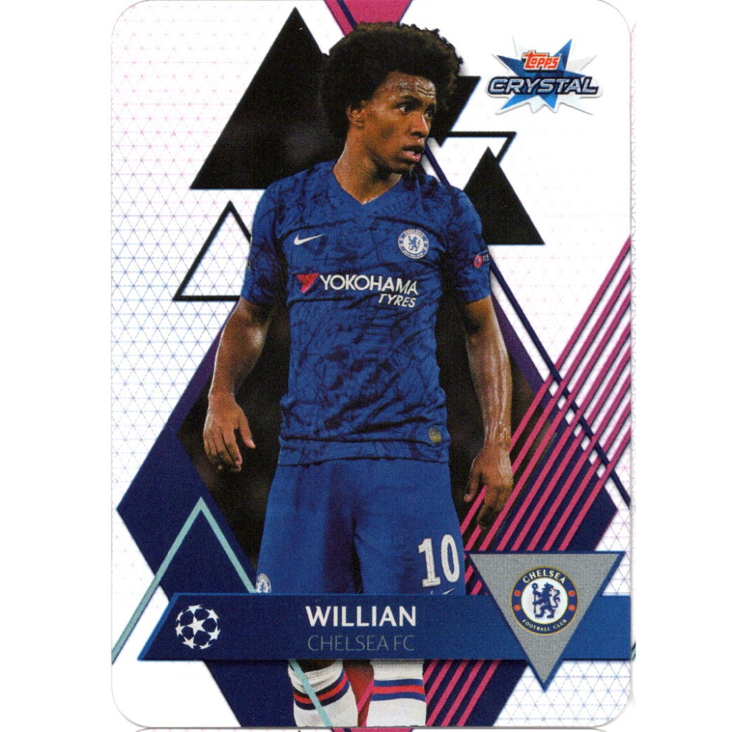 Willian Chelsea 2019 Topps Crystal UCL#50