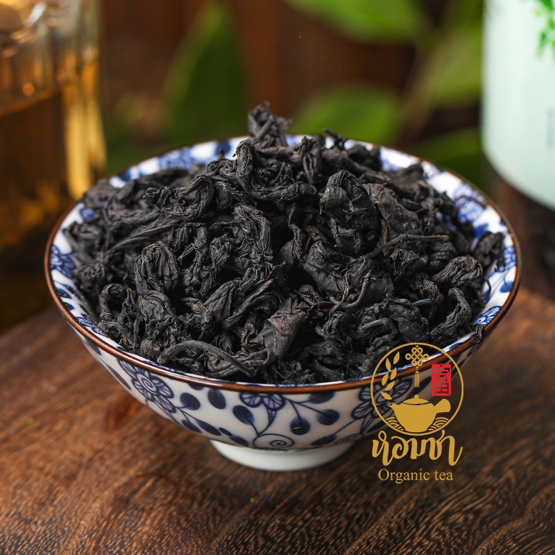 ชาใบโต่วต๋ง ไม่มีคาเฟอีน เกรด A คัดเกรด ใหม่ สวย สะอาด ไม่เป็นฝุ่นผง 杜仲叶 Young Eucommia Leaf Tea
