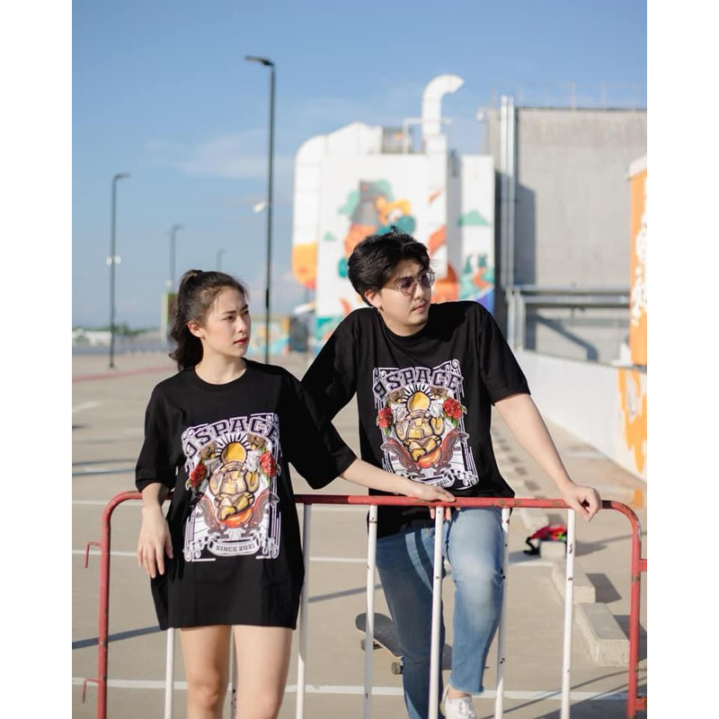 เสื้อOVER SIZE 9SPACE รุ่น Old school