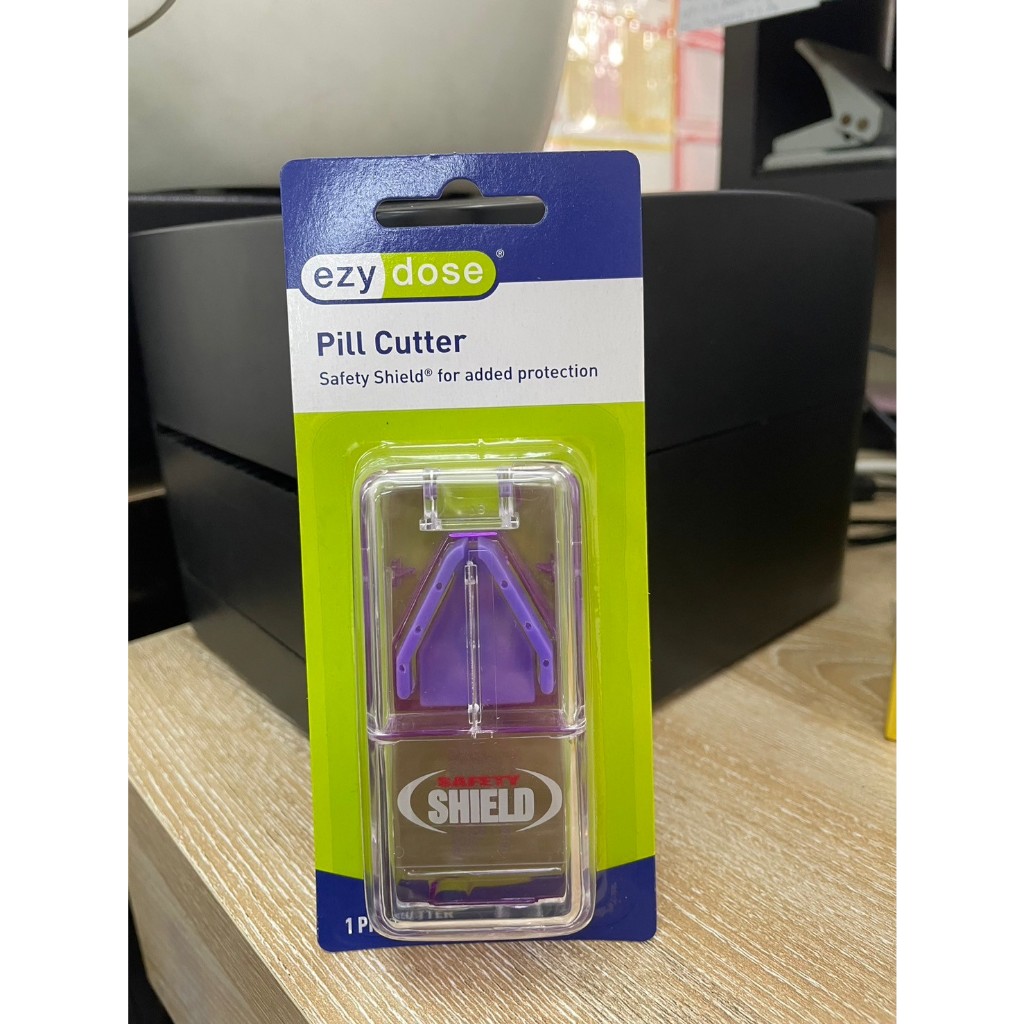ที่ตัดเม็ดยา DT EZY DOSE(SAFETY SHIELD)พร้อมช่องเก็บยา