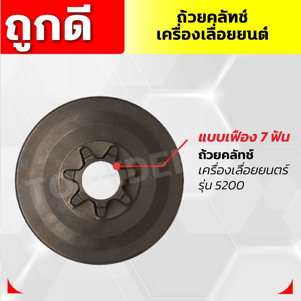 ถ้วยคลัทช์เครื่องเลื่อยยนต์-แหวนเสตอร์เครื่องเลื่อยยนต์ ราคา ถูกที่สุด ดีลบีเคเค แกลเลอรีภาพที่ 4