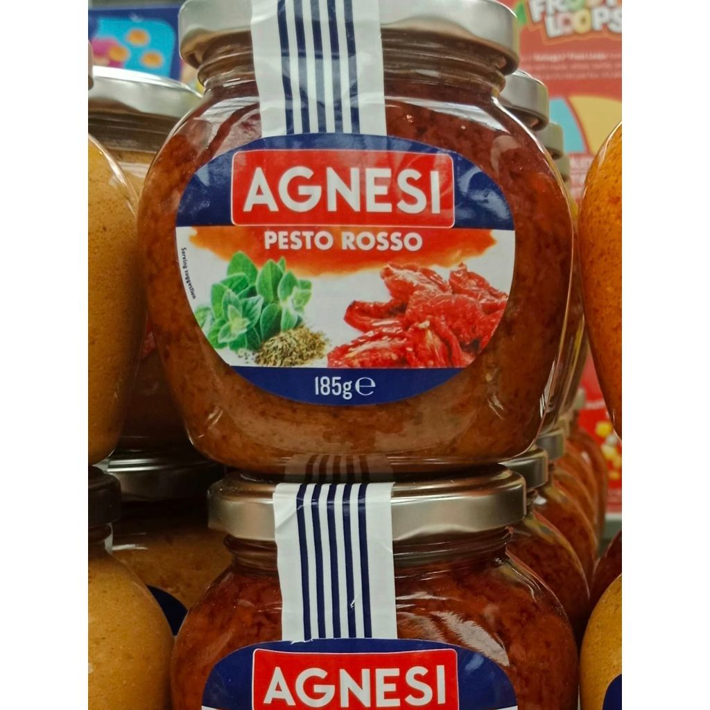 AGNESI Pesto Rosso Red 185g
