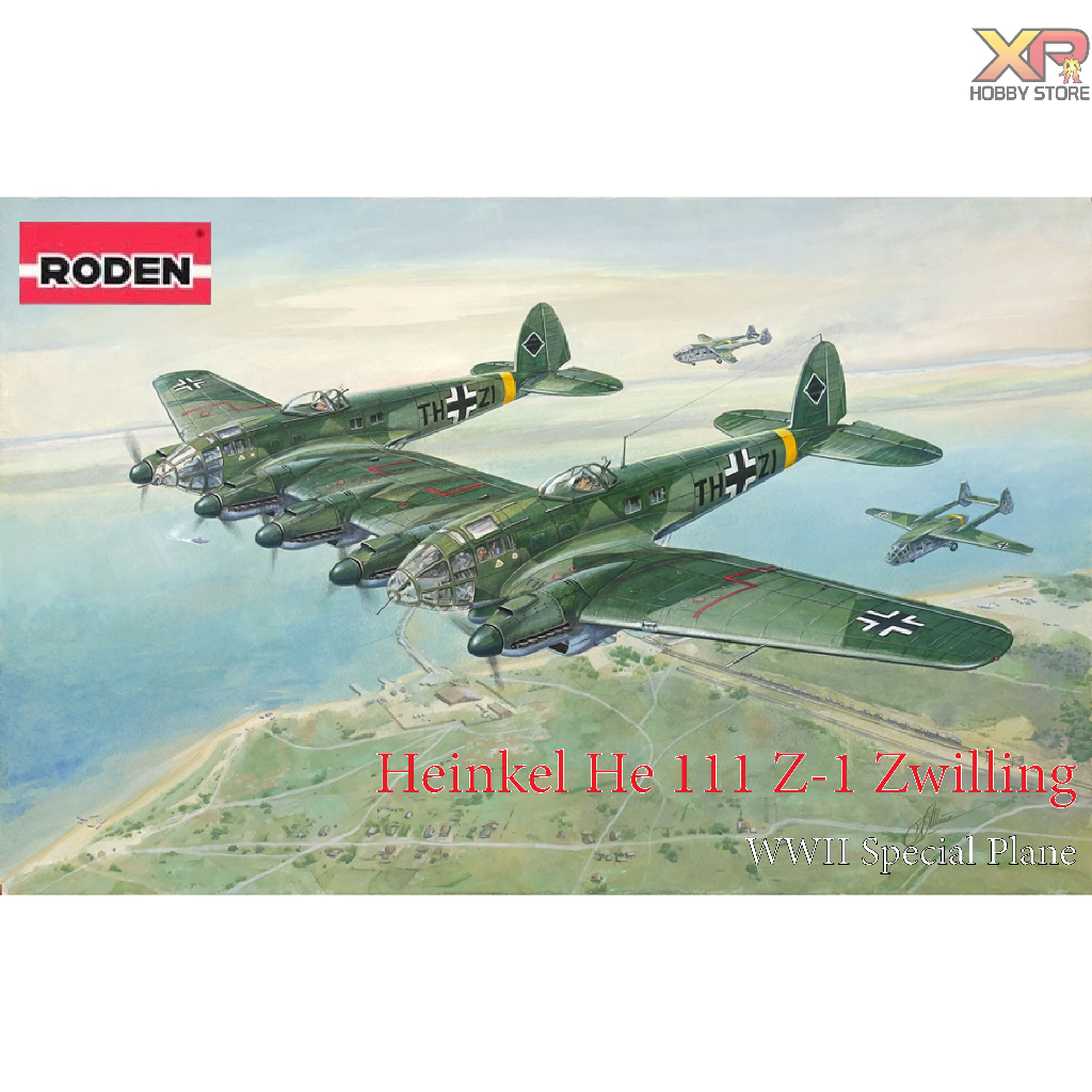 [Roden Model] 1/144: HEINKEL HE 111Z-1 ZWILLING (346)