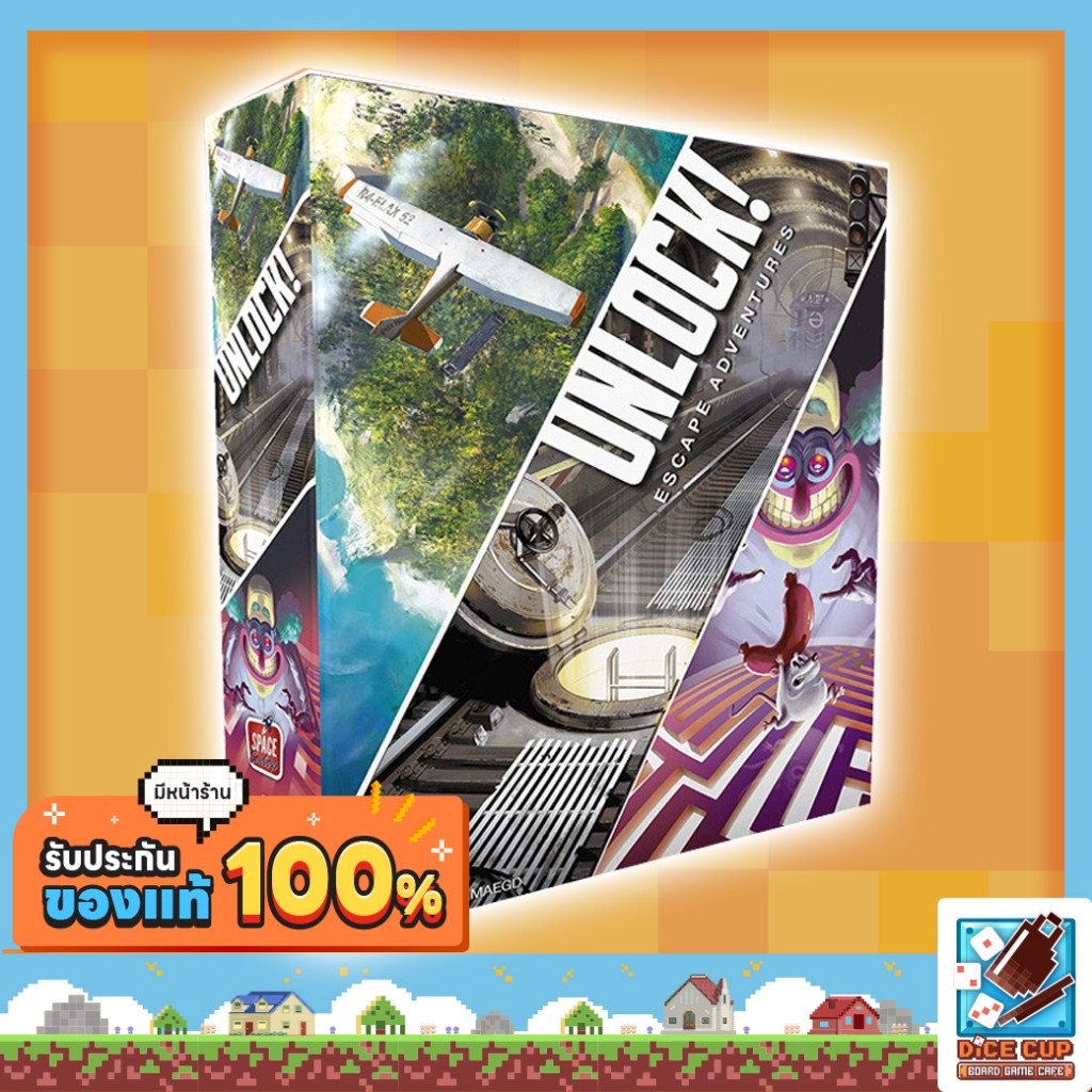 [ของแท้] Unlock: Escape Adventures Board Game