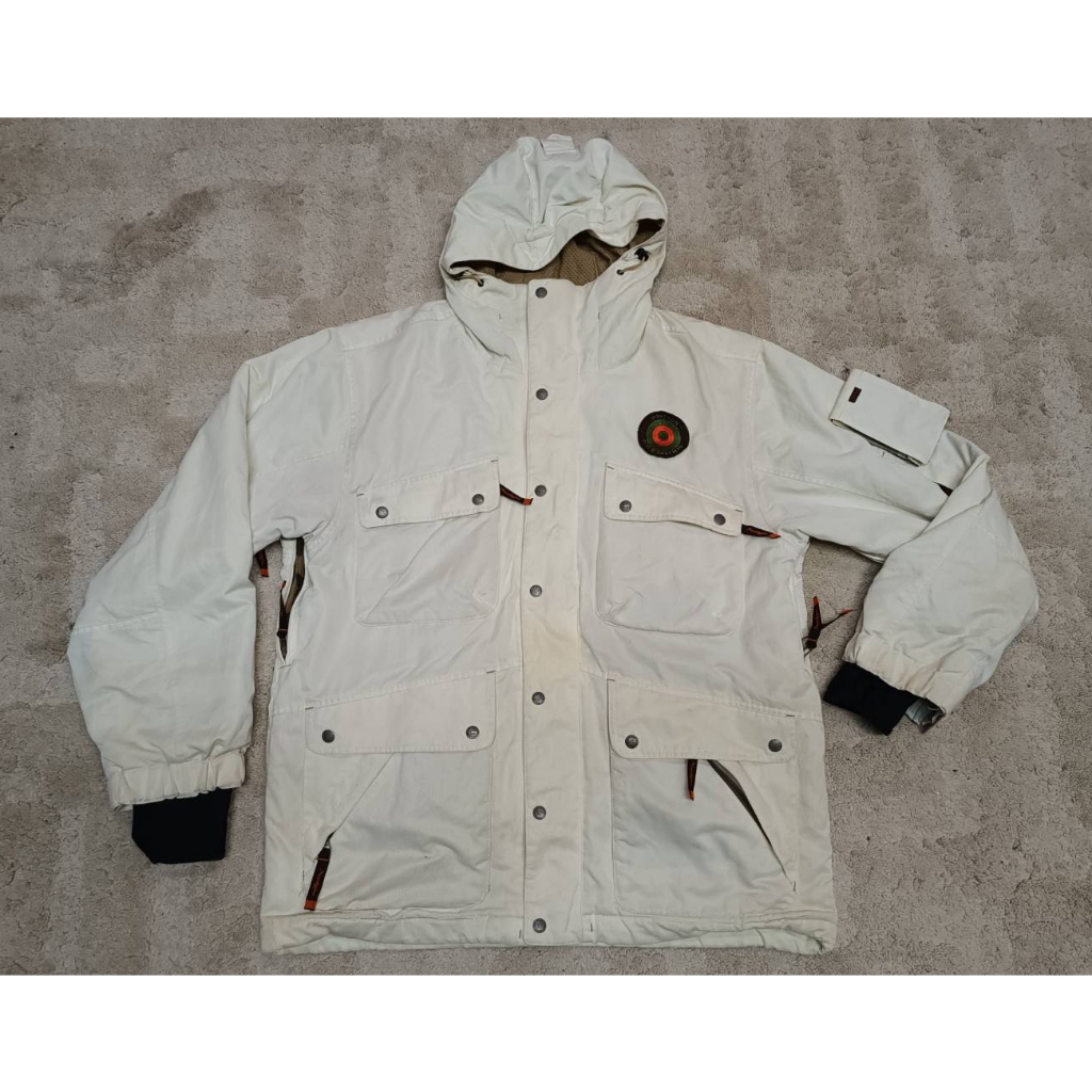 เสื้อเล่นสกี เสื้อกันหนาว เสื้อกันหนาวติดลบ ski shirt overcoat jacket เสื้อกันหิมะ มือ 2 ของญี่ปุ่น L