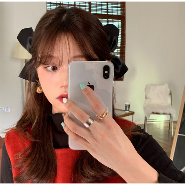 New!! พร้อมส่ง กิ๊บติดผมรูปโบว์ สไตล์จีซู เกาหลี สามมิติ กิ๊บเล็ก กิ๊บติดผมด้านข้าง