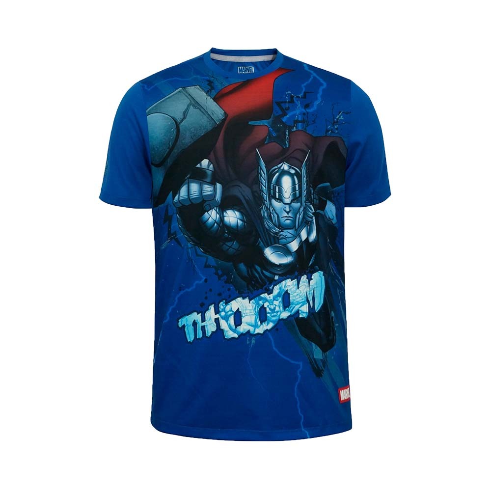 FBT x MARVEL THOR เสื้อคอกลม ใส่ลำลอง เสื้อยืดแขนสั้นคอกลมแฟชั่นเด็ก/ผู้ใหญ่ รหัส D2T175/D1T175