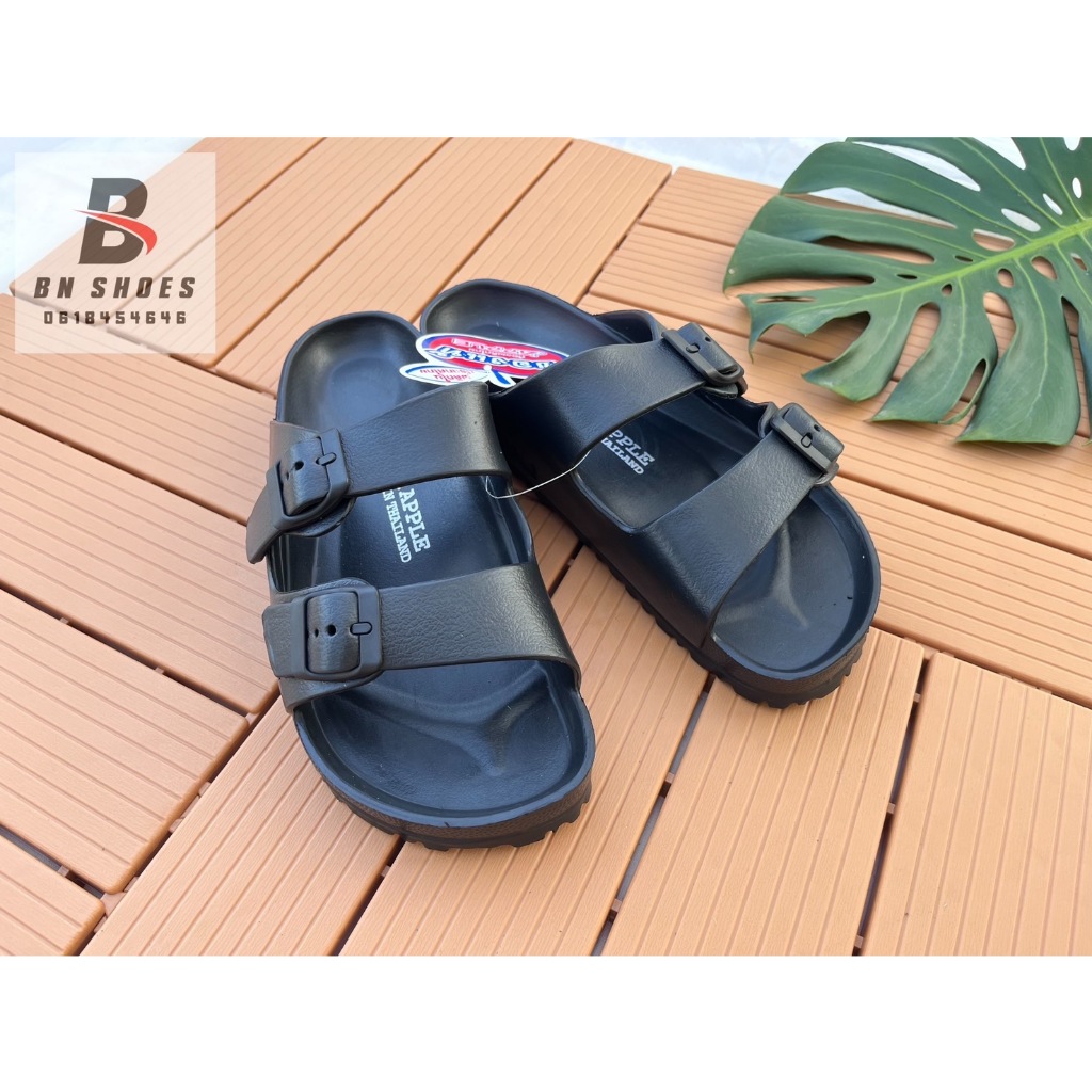 รองเท้าสวม2ตอน พื้นไฟล่อน นิ่มเบาสบายเท้า ใส่ได้ทั้งชายหญิง รองเท้า RED APPLE แท