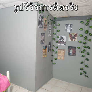สติ๊กเกอร์ติดผนัง ลายสีพื้น ขนาด0.45x9-10m ติดง่าย กันน้ำ มีกาวในตัว ราคาประหยัด สติกเกอร์ติดผนัง วอลเปเปอร์ติดผนังบ้าน