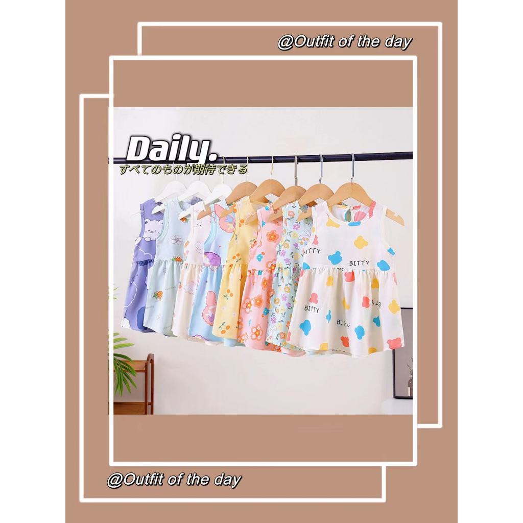 MQ08 ชุดเดรส สำหรับเด็กผู้หญิง mamay baby shop