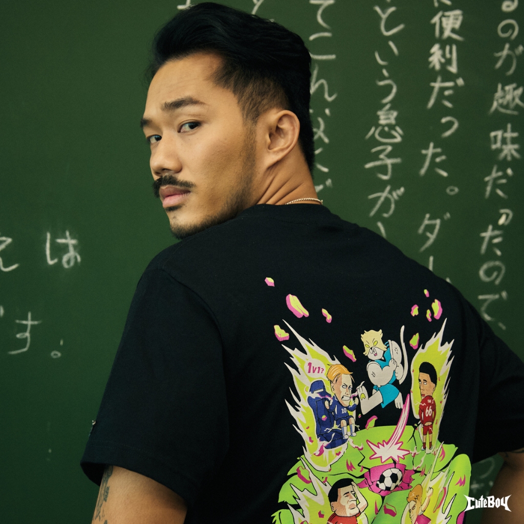 CuteBoy x Just Toon It Striker [F/B] T-Shirt (เสื้อยืด แขนสั้น)