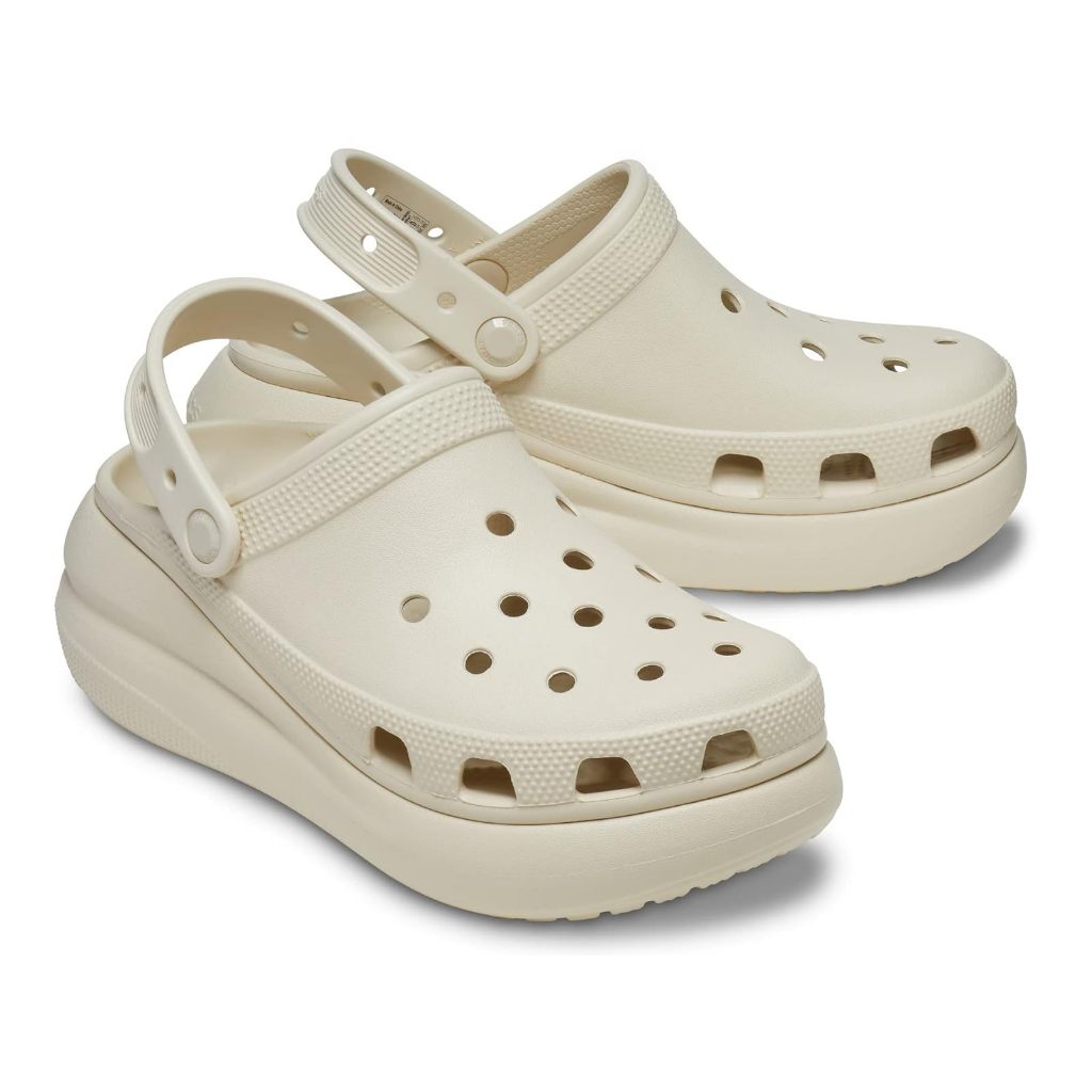 รองเท้าหัวโตรัดส้นผู้หญิง Crocs Crush Clog รองเท้าส้นสูง ส้นตึก เบานิ่มใส่สบาย พร้อมส่งในไท