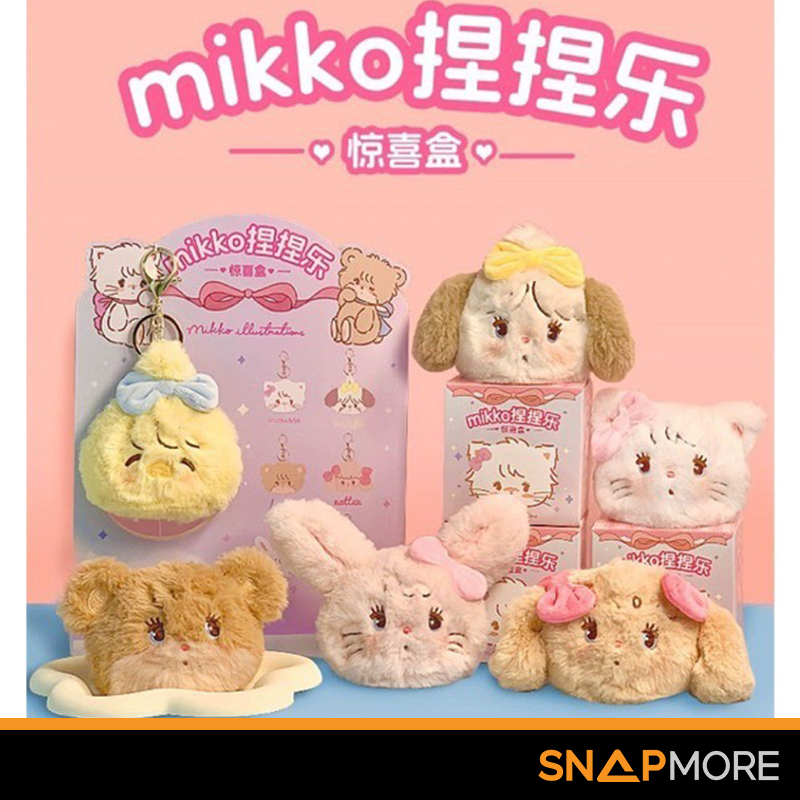 Mikko illustration Series พวงกุญแจ ตุ๊กตา