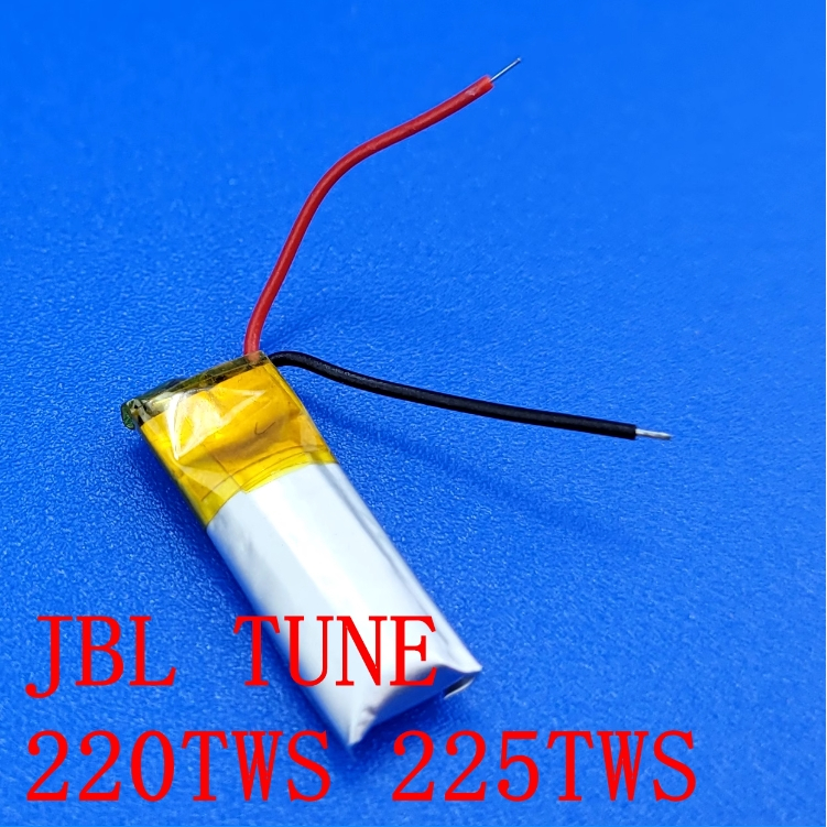 2Pcs ใหม่3.8V 22MAh ชุดหูฟังไร้สายบลูทูธแบตเตอรี่สำหรับ JBL TUNE 220 TWS,TUNE 220TWS,TUNE 225TWS สะส