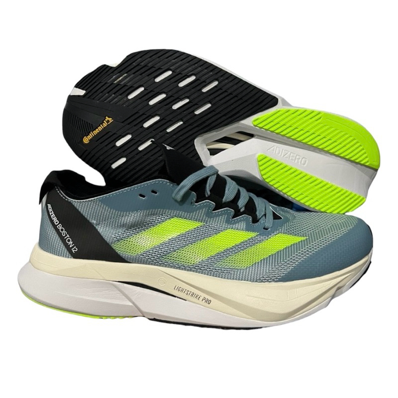 Adidas Adizero Boston 12 (size40-45) .Green Light