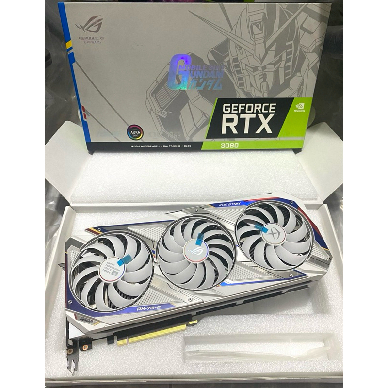 ตัวแรร์ๆ RTX 3080 Gundam, Rog Strix , SuprimX สภาพใหม่ทุกใบ