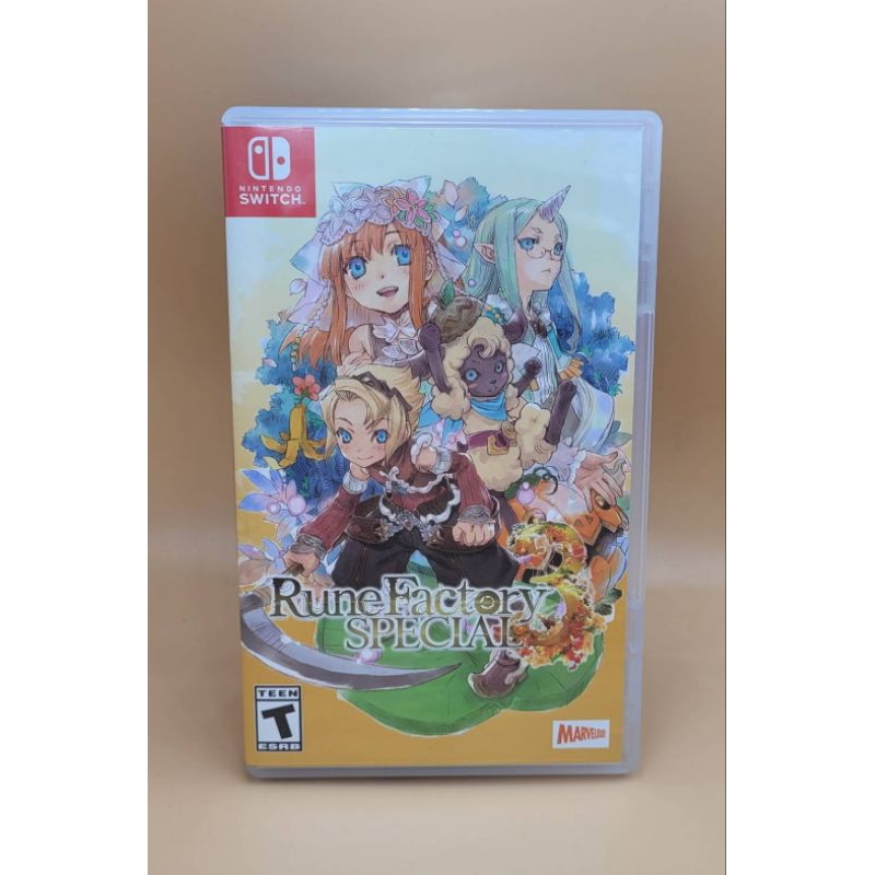 (มือสอง) มือ2 เกม Nintendo Switch : Rune Factory 3 Special ภาษาอังกฤษ สภาพดี  #Nintendo Switch #game