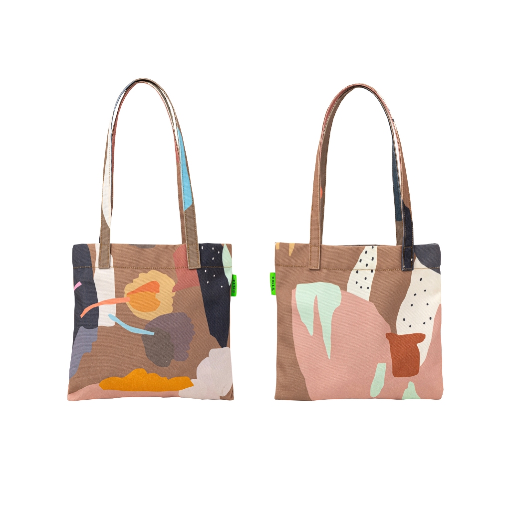 CELLS. กระเป๋าผ้า รุ่น UNDO-Tote-XS-002-01