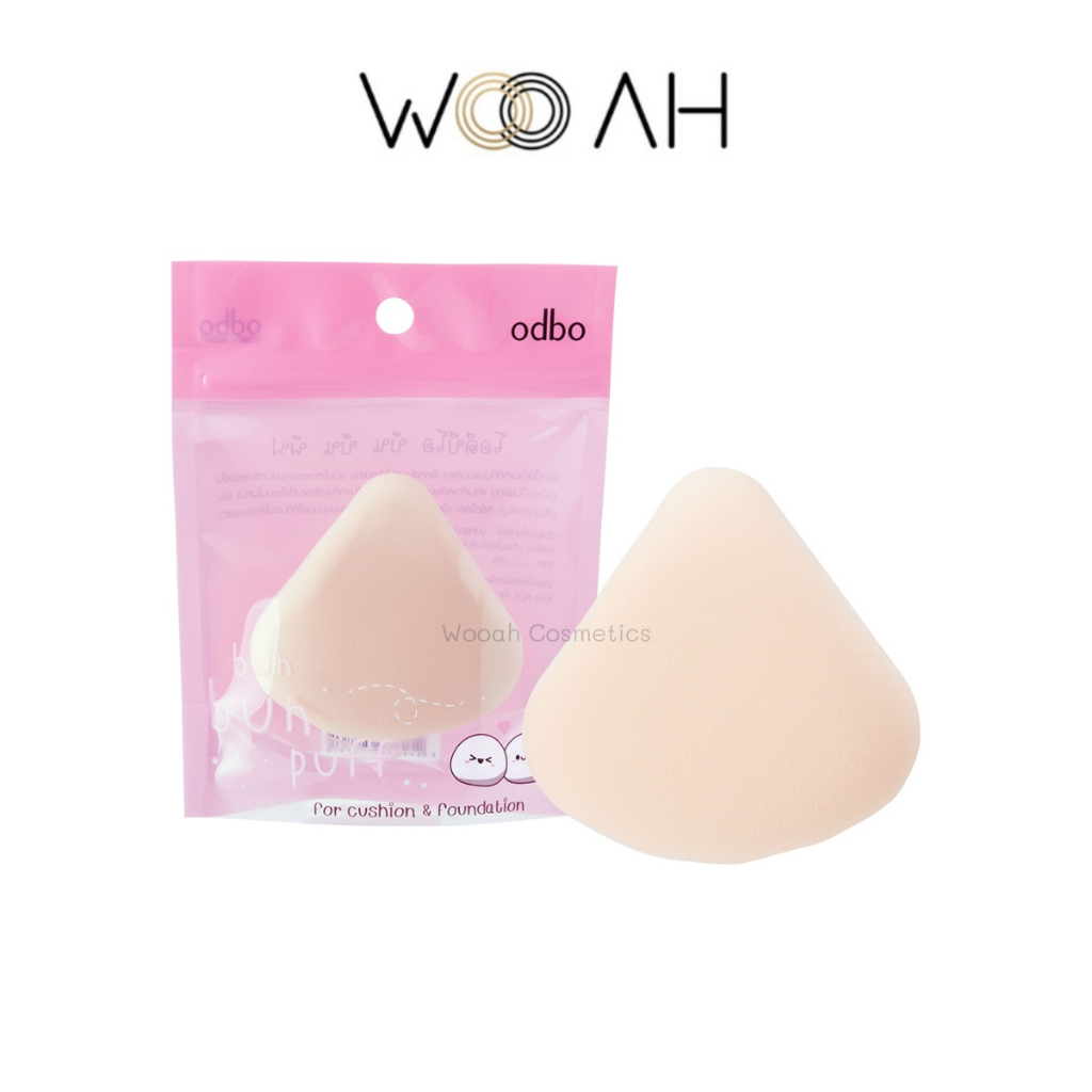 โอดีบีโอ บัน บัน พัฟ พัฟแต่งหน้า พัฟคุชชั่น พัฟรองพื้น odbo Bun Bun Puff for Cushion & Foundation OD8013