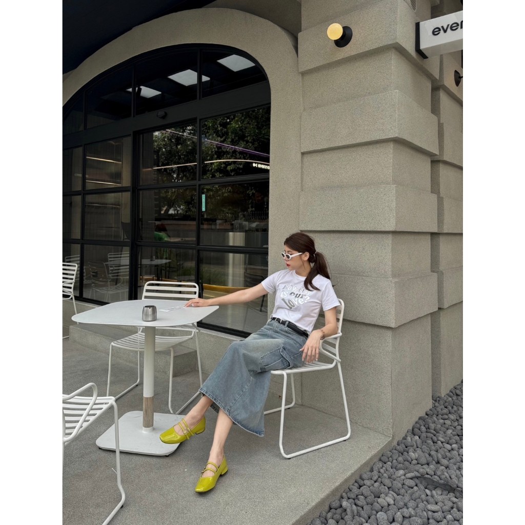 📢 ลด100.- กดสั่งวิดีโอในร้าน‼️ Kalla lili รองเท้าแมรี่เจนรุ่นมิกกี้ หนังแก้วส้นสูง1นิ้ว ทรงสวย พร้อมส่ง (โรงงานWila) - รูปที่ 5