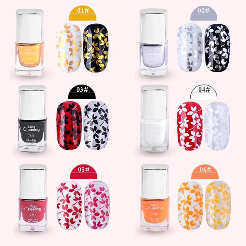 Misscheering สีปั๊มเล็บ แบบแห้งเร็ว ไม่ต้องอบ ขนาด7ml.
