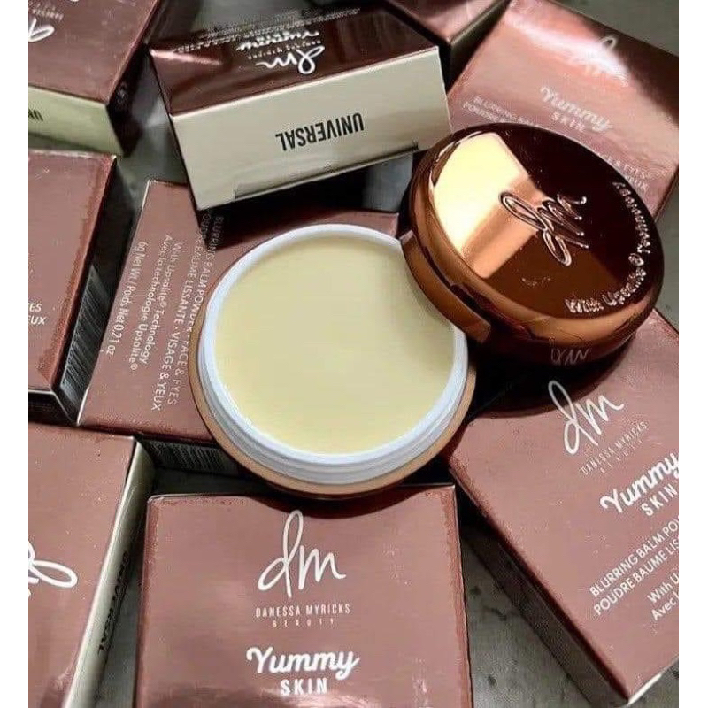 แท้💯% Danessa Myricks Beauty Yummy Skin Blurring Balm Powder 6g. สี universal