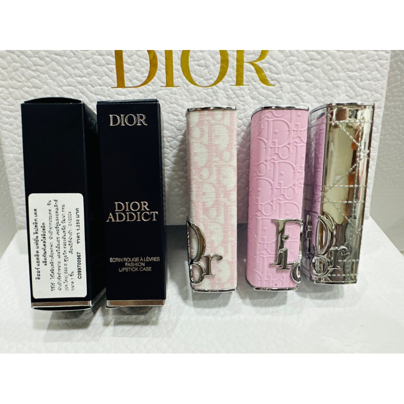 [ ส่วนลด10-30% ป้ายไทย] DIOR ADDICT Hydrating Shine Lipstick - Refill - Lipstick Case กดเลือกสีและแบบจ้า