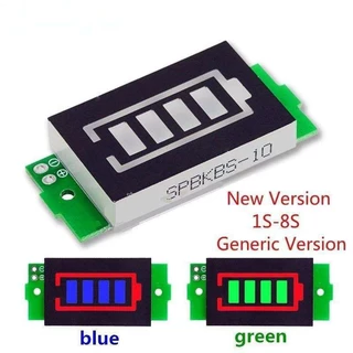 ตัววัดสถานะความจุแบตเตอรี่ 1s -8s แสดงสถานะแบตเตอรี่ลิเธียม 🔋🔋 สินค้าพร้อมส่งภายใน 48 ชั่วโมง