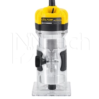 DELTON เครื่องเซาะร่อง เร้าเตอร์ ทริมเมอร์ 820 วัตต์ 1/4 นิ้ว รุ่น ETD-370 ฟรี!! ดอกทริมเมอร์ ขนาด 1/4 นิ้ว 12 ตัว