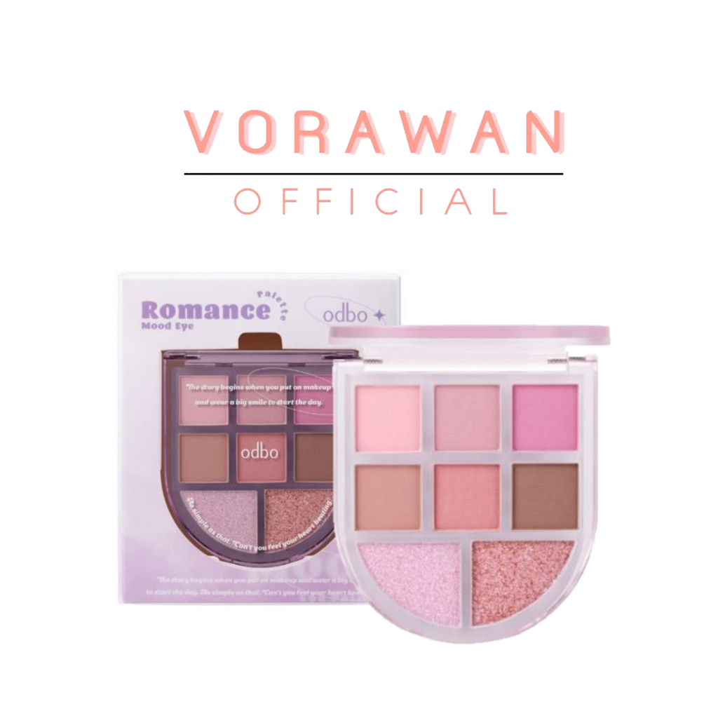 OD2023 Odbo Romance Mood Eye Palette โอดีบีโอ โรแมนซ์ มู้ด อาย พาเลทโอดีบีโอ โรแมนซ์ มู้ด อาย พาเลท