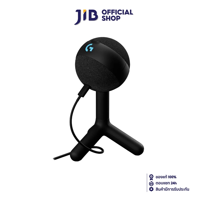 MICROPHONE (ไมโครโฟน) LOGITECH G YETI ORB RGB (BLACK)