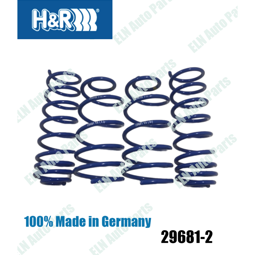 H&R สปริงโหลดโฟล์คสวาเกน VW Passat III type35i 2wd. 4cyl. เก๋ง ปี 1992-1996 เตี้ยลง 40 มิล **ต้องการ