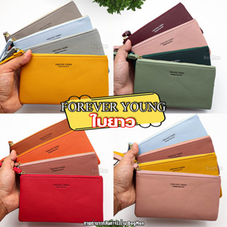 กระเป๋าเงิน Forever young  งานแท้ กระเป๋าคล้องมือ ไซส์L