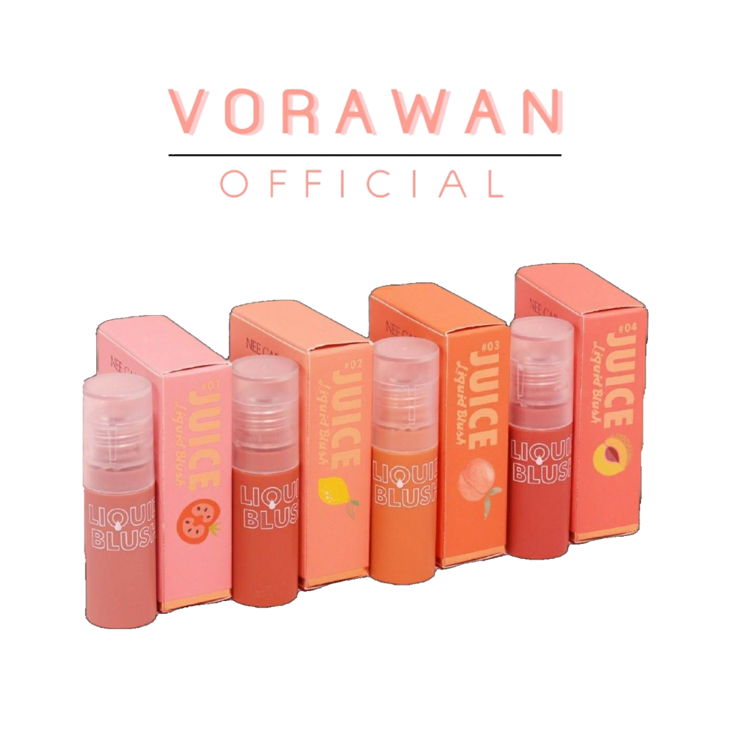 N329 Nee Cara Be Colorful Juice Liquid Blush นีคาร่า จูซ ลิควิด บลัช บลัชออน เนื้อลิควิด