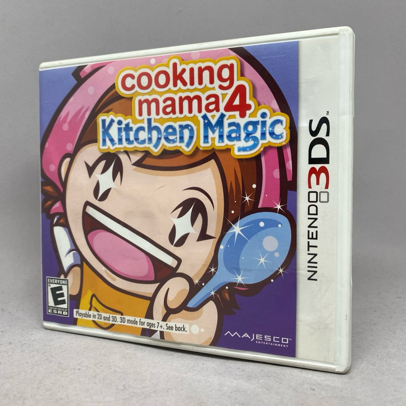 Cooking mama 4 Kitchen Magic | แผ่นเปล่าเกมส์แท้มือสอง | Nintendo 3DS Cartridge Only | USA English | ใช้งานปกติ
