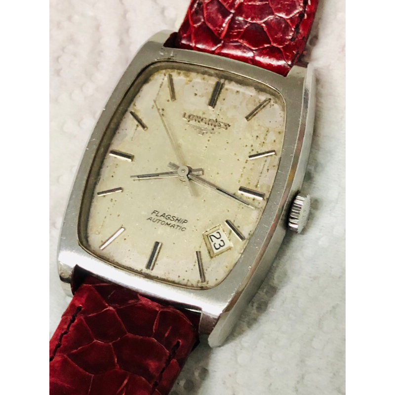 นาฬิกา Longines Flagship Automatic 25 Jewels Swiss made นาฬิกาสไตล์วินเทจปี 1970