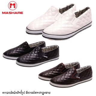 รองเท้าผ้าใบสวม Slip on รองเท้าสลิปออน เท่ คลาสสิก HOT!! ที่สุด ใส่ไปทำงานได้ Mashare M-77