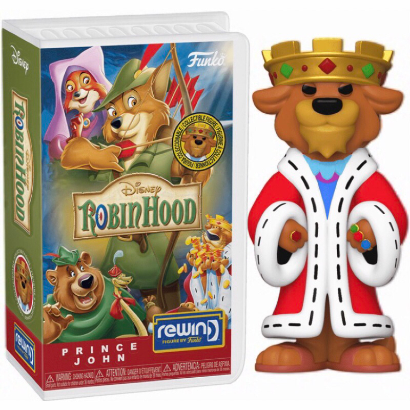 Funko Robin Hood - Prince John rewind vinyl figure